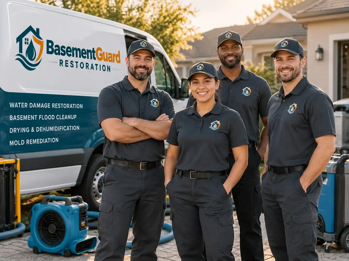 Basement Water Damage Restoration company in Woodbine, IA